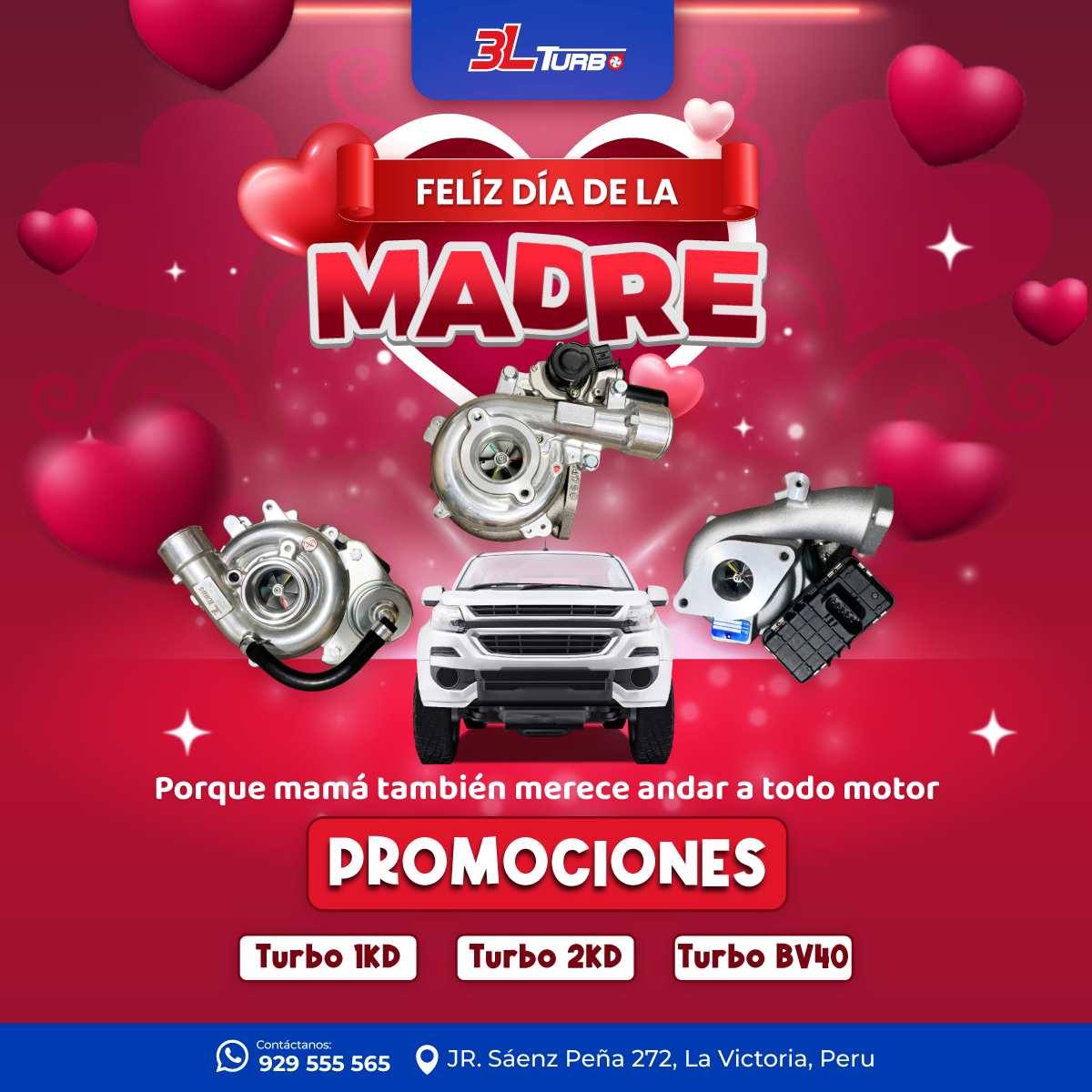 Estrategia de marketing digital para 3L TURBO